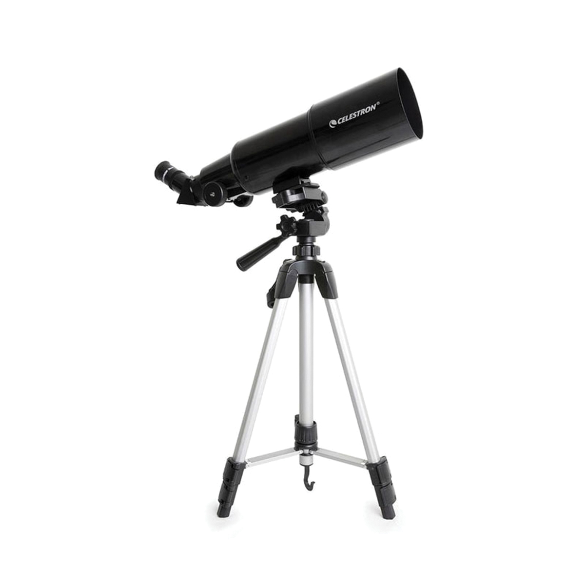 Celestron Travel Scope 80 Series 22030 Telescope with Smartphone Adapter, 3.1 in Aperture, 15.74 in L Focal - 3