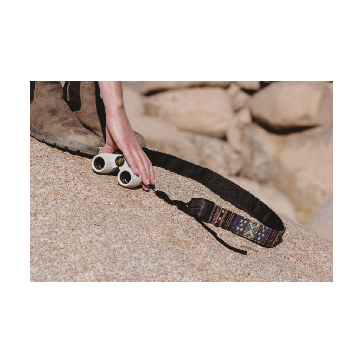 Nocs NOCSTPMID Tapestry Strap, Polyester/Wool Woven, Midnight - 3