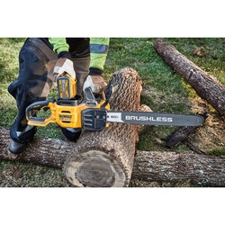 DEWALT DCCS677Y1 Brushless Cordless Chainsaw Kit, Battery Included, 4 Ah, 60 V, Lithium-Ion, 17 in Cutting Capacity - 5