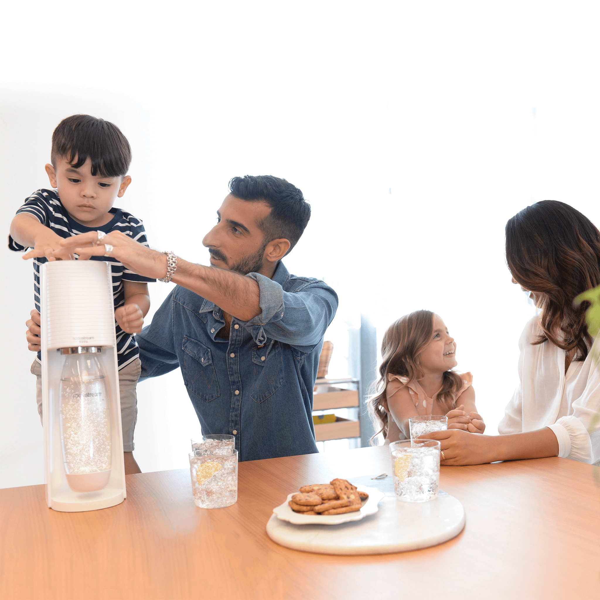 Sodastream TERRA Series 1012811010 Sparkling Water Maker Kit, 1 L Bottle, White - 3