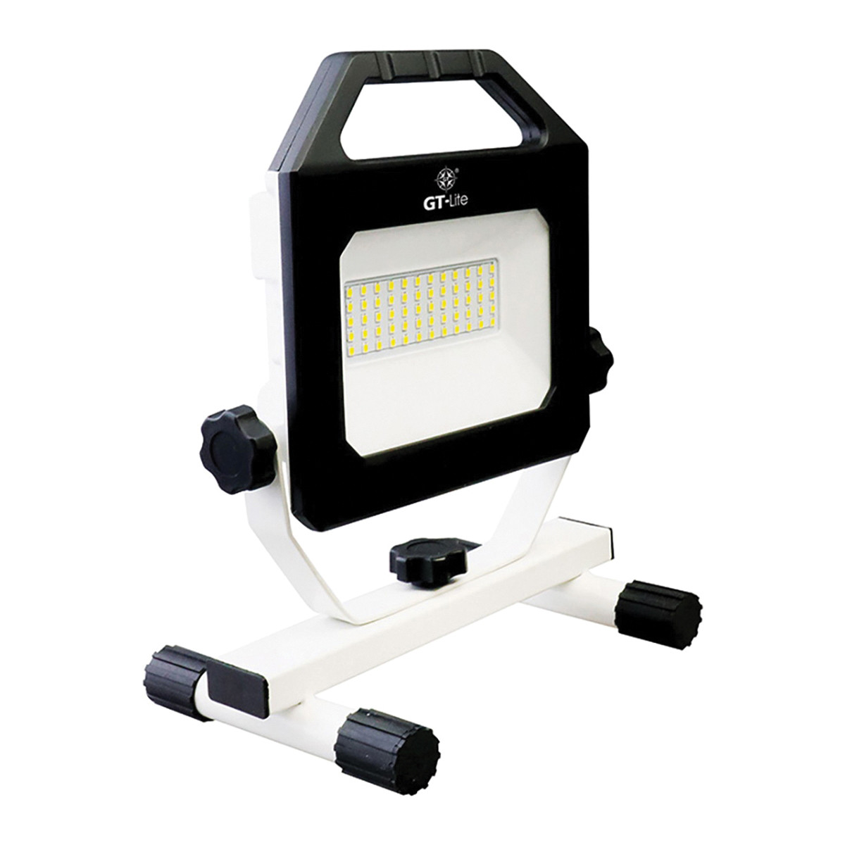 GT-Lite GT-508R Rechargeable Work Light, 18 W, Lithium-Ion Battery, LED Lamp, 2000 Lumens Lumens, 5000 K Color Temp - 2