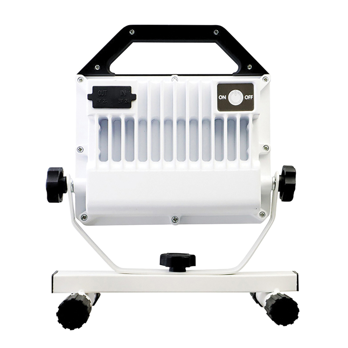 GT-Lite GT-508R Rechargeable Work Light, 18 W, Lithium-Ion Battery, LED Lamp, 2000 Lumens Lumens, 5000 K Color Temp - 5