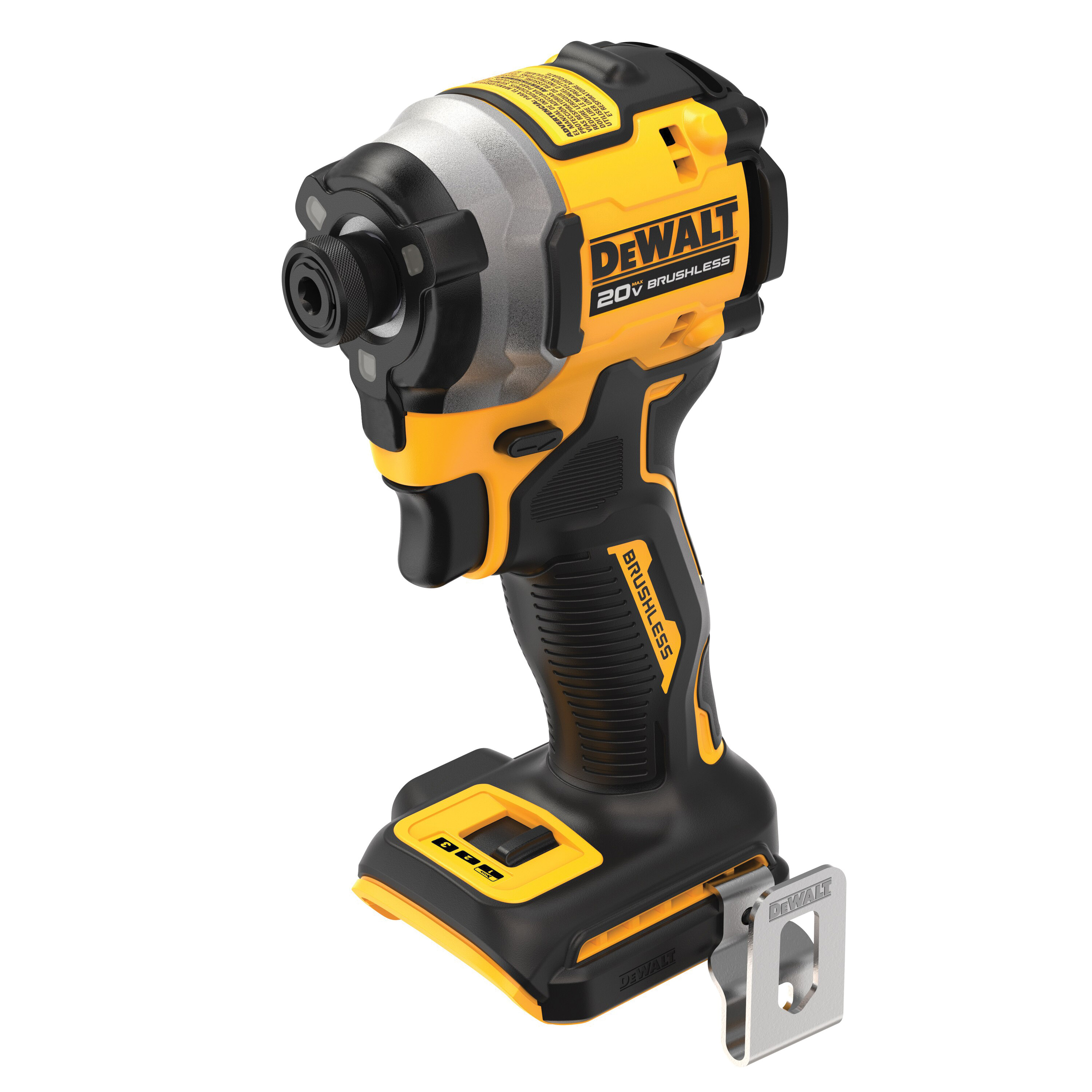 DEWALT ATOMIC 20V MAX Series DCF850B Impact Driver, Tool Only, 20 V, 1/4 in Drive, Hex Drive, 3800 ipm - 3