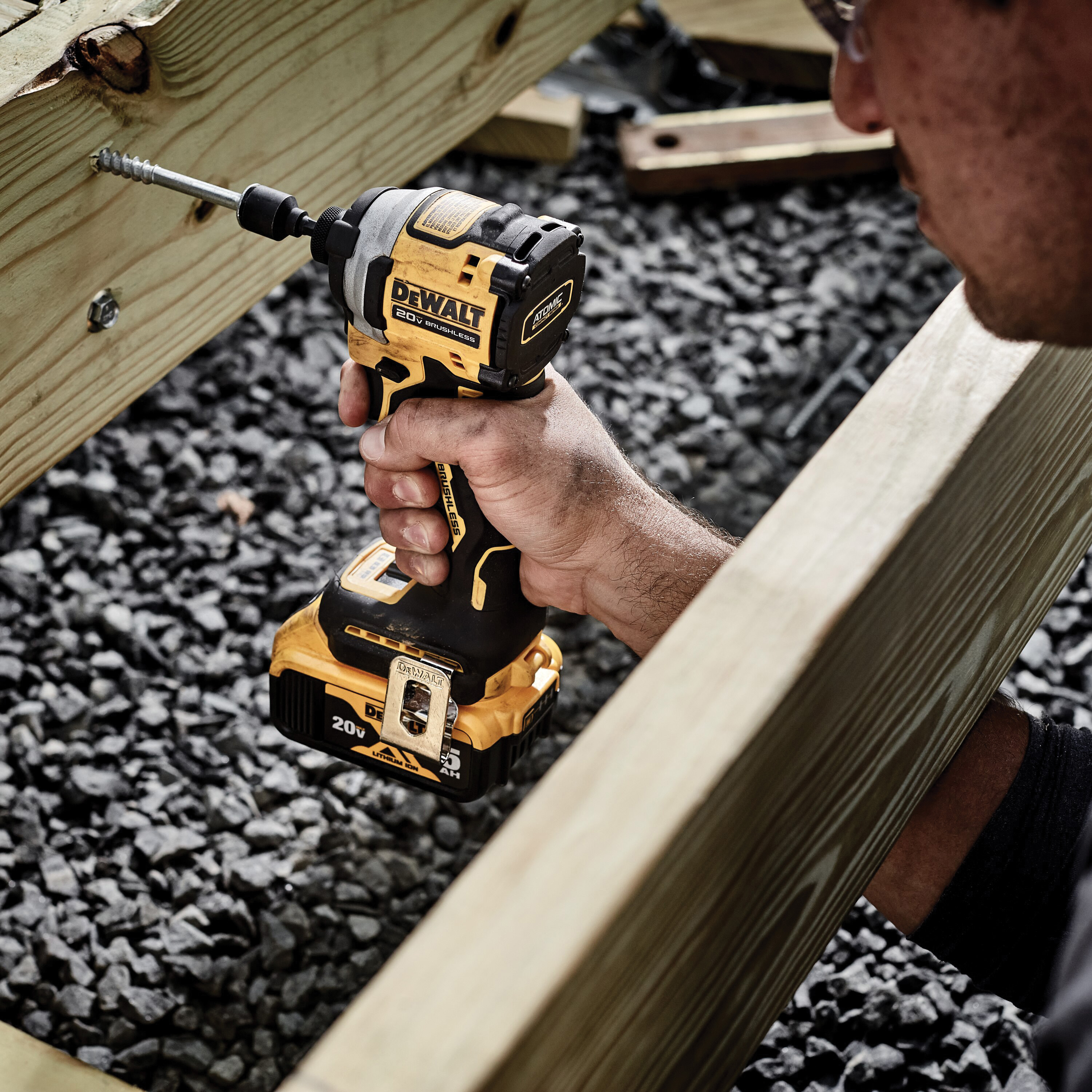 DEWALT ATOMIC 20V MAX Series DCF850B Impact Driver, Tool Only, 20 V, 1/4 in Drive, Hex Drive, 3800 ipm - 4