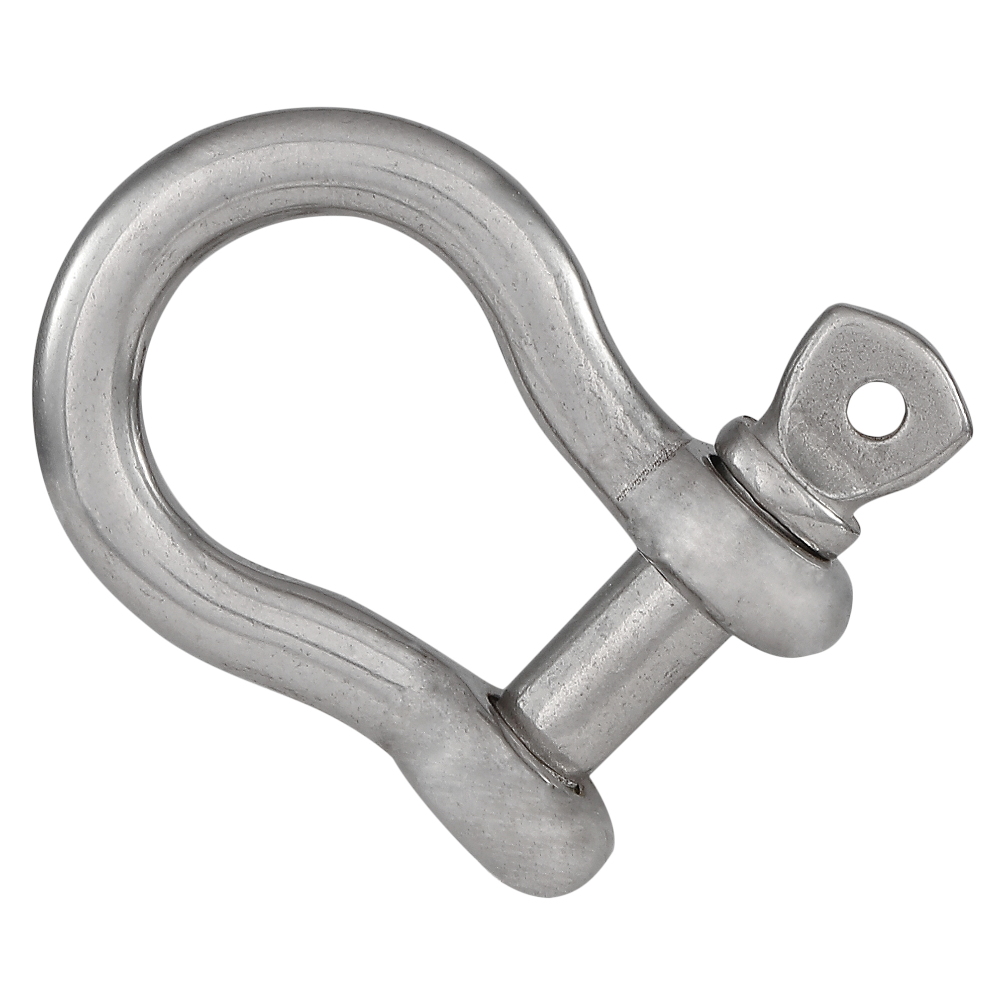 National Hardware N100-347 Anchor Shackle, 3/16 in Trade, 650 lb Working Load, 3/16 in Dia Wire, 316 Grade - 2