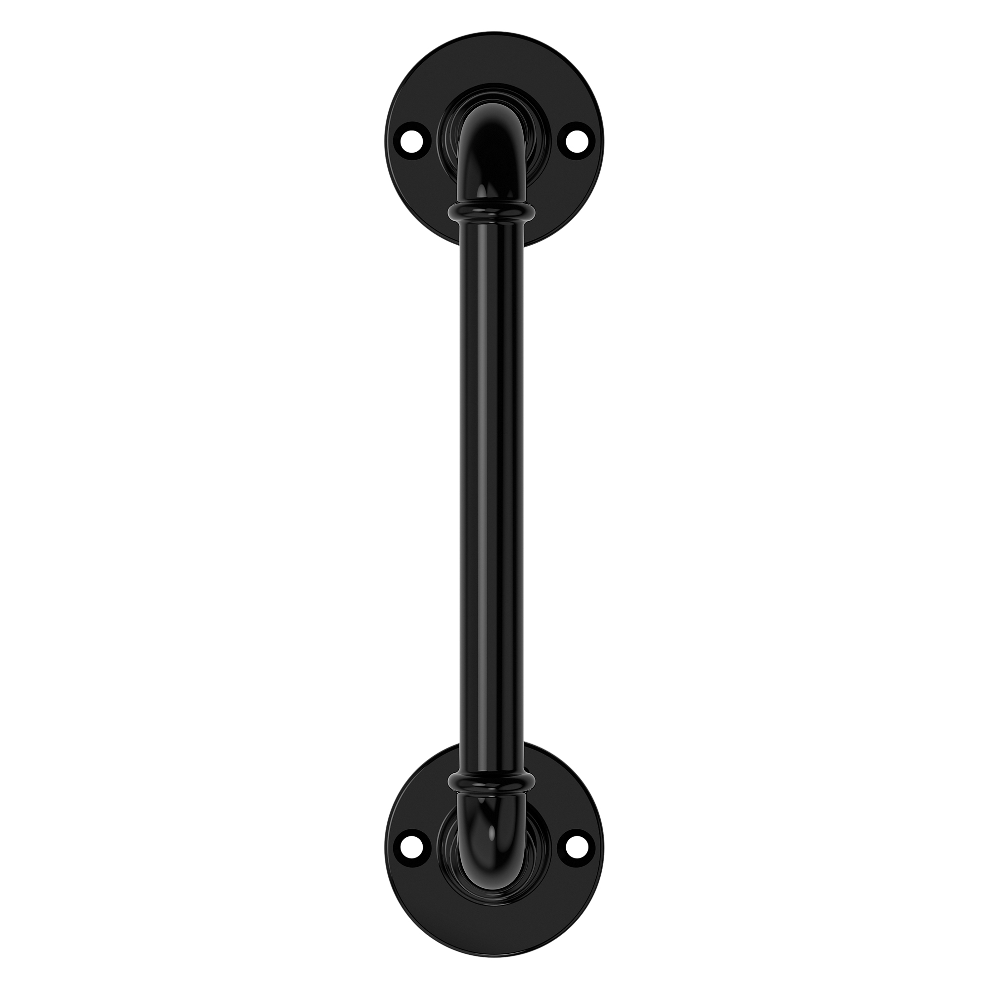 National Hardware N166-013 Industrial Pipe Handle, 10-1/2 in L Handle, Steel, Black - 4