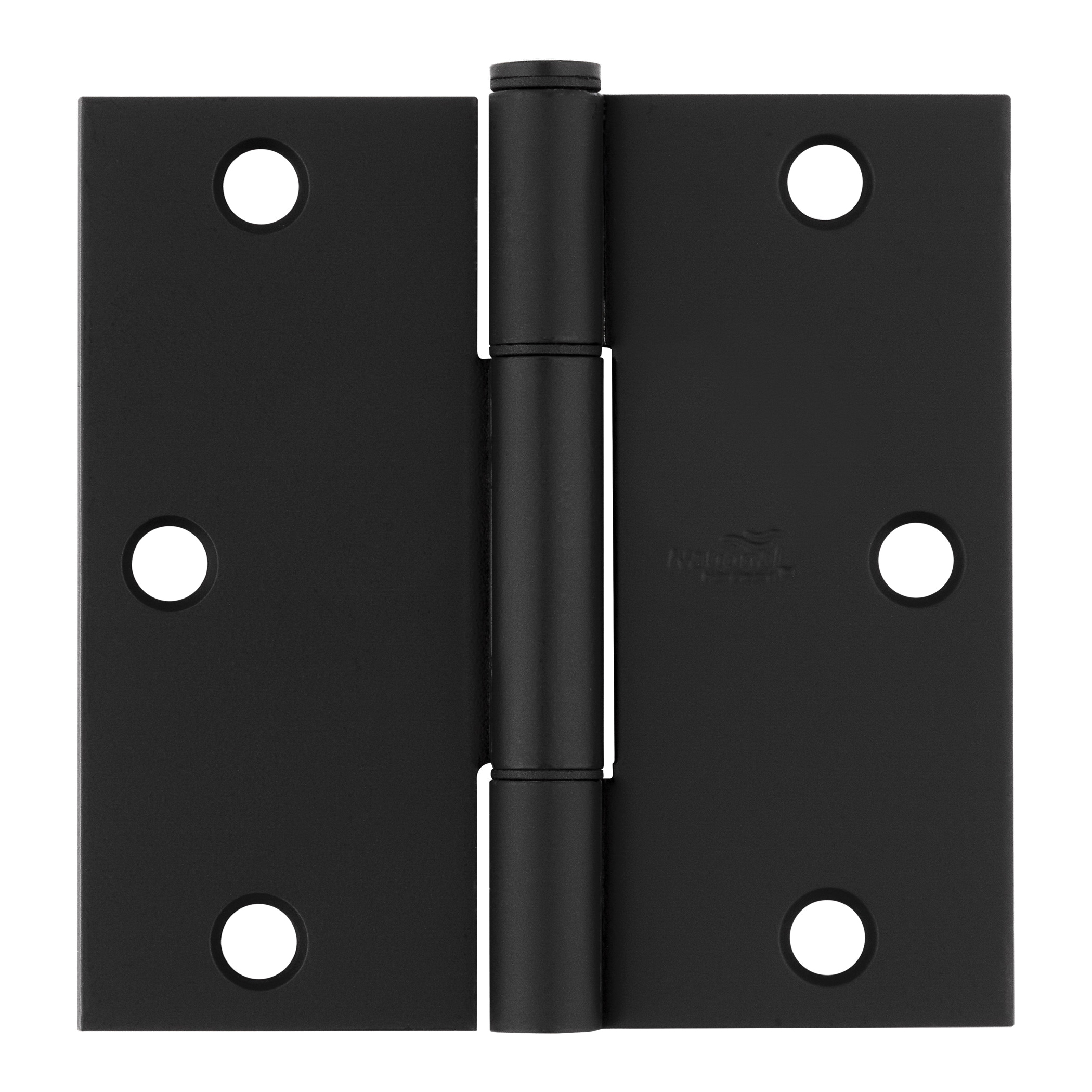 National Hardware N830-445 Door Hinge, 3-1/2 in H Door Leaf, 3/32 in Thick Door Leaf, 3-1/2 in H Frame Leaf, Steel - 2