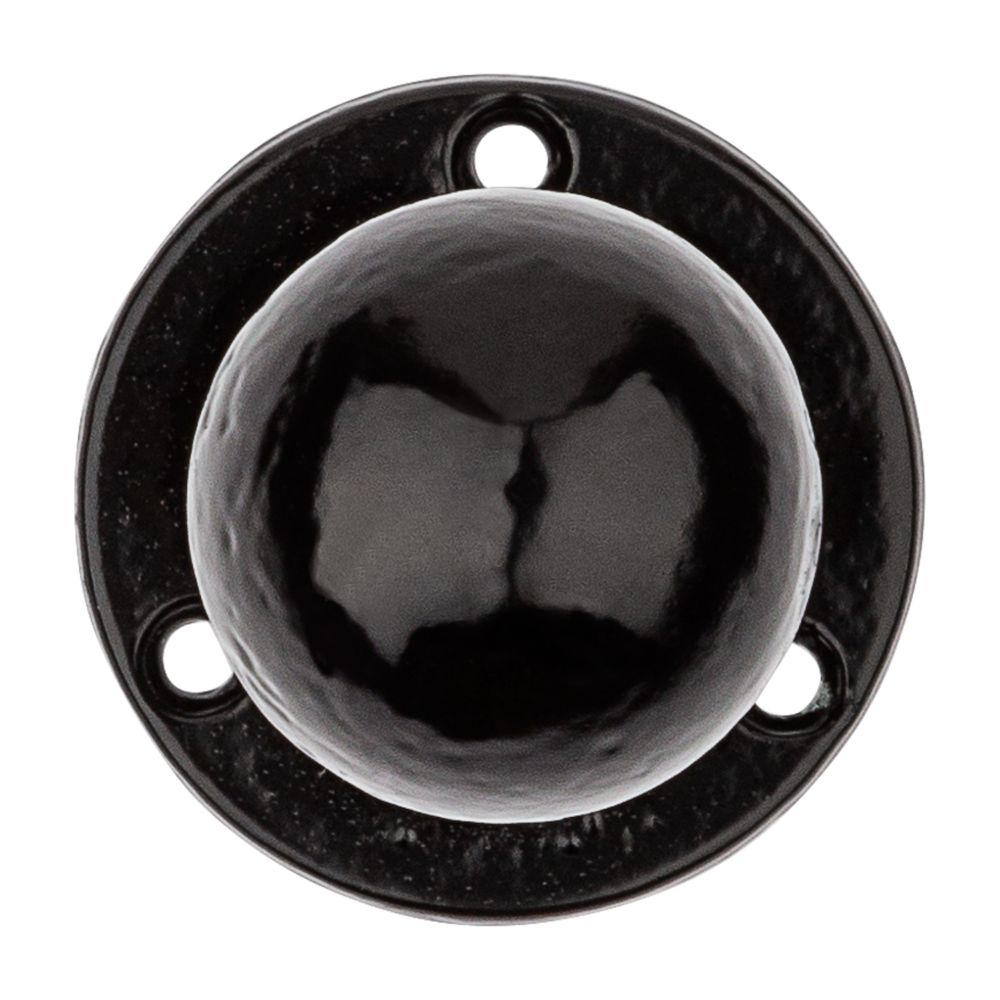 National Hardware N166-002 Pull Only Door Knob, 1-11/16 in Dia Knob, Steel - 2