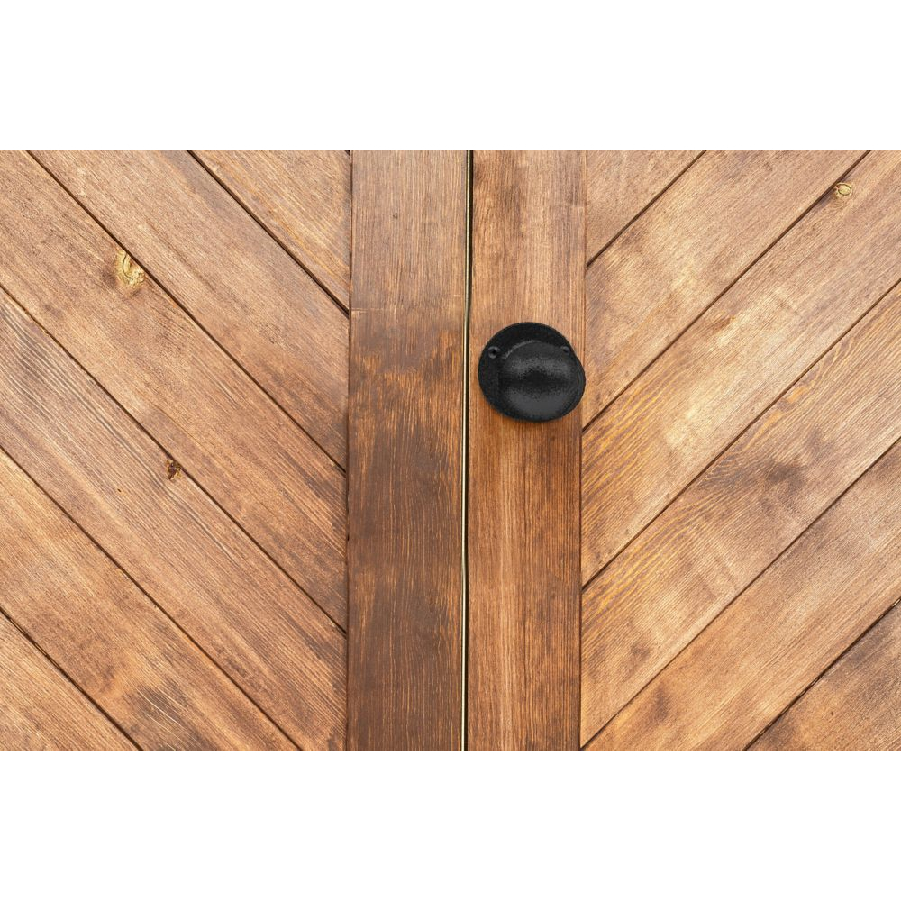 National Hardware N166-002 Pull Only Door Knob, 1-11/16 in Dia Knob, Steel - 5