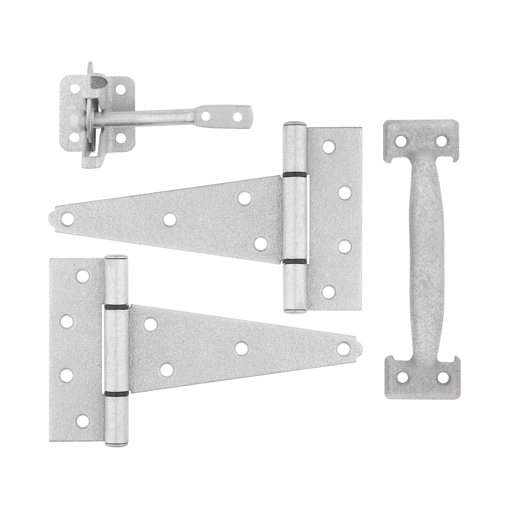 National Hardware N166-008 Gate Kit, Steel, Galvanized, 4 -Piece - 5