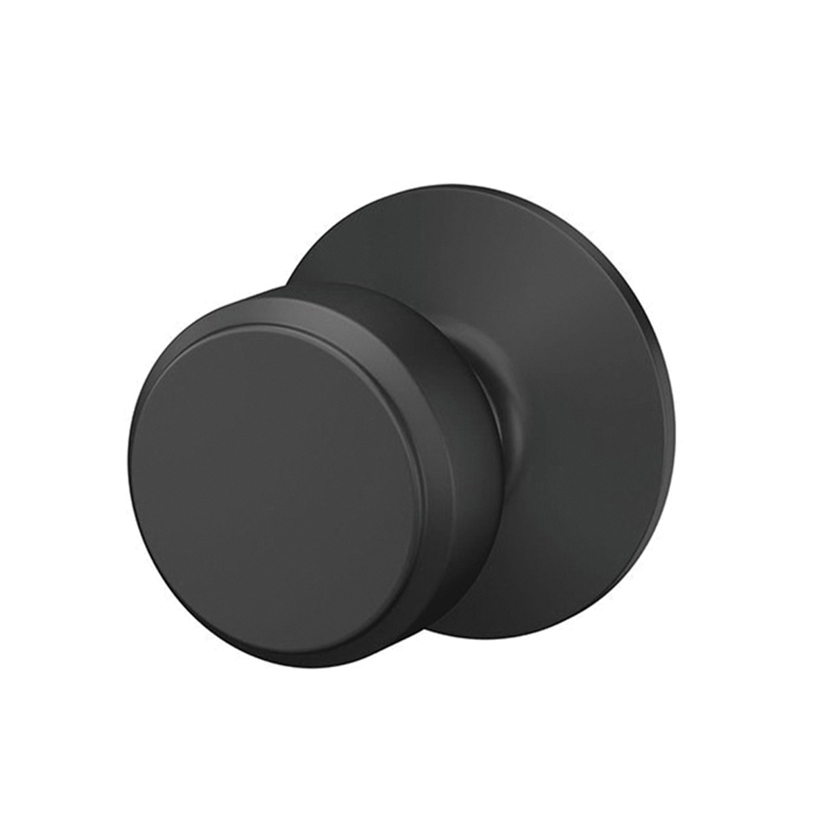 Schlage F Series F10VBWE622 Passage Knob, Knob Handle, Metal, Matte, 2-3/8 to 2-3/4 in Backset, 1-5/8 x 2-1/4 in Strike - 3