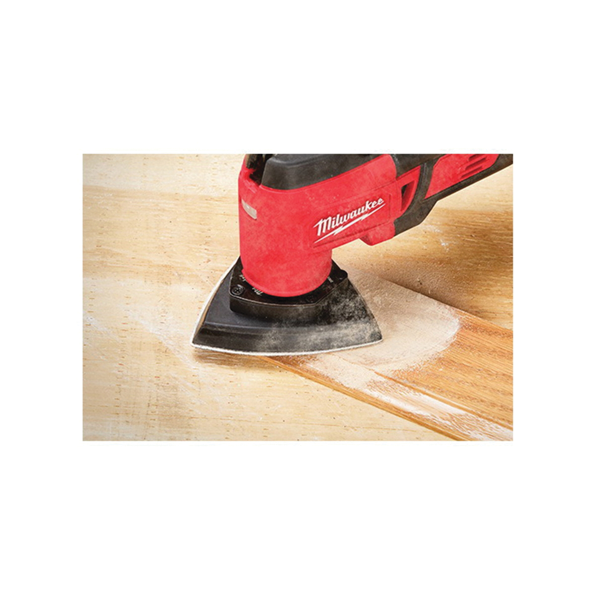 Milwaukee 49-25-2009 Triangle Sanding Pad and Paper Variety Pack, 60, 120, 240 Grit, Silicon Carbide Abrasive, 3.35 in L - 5