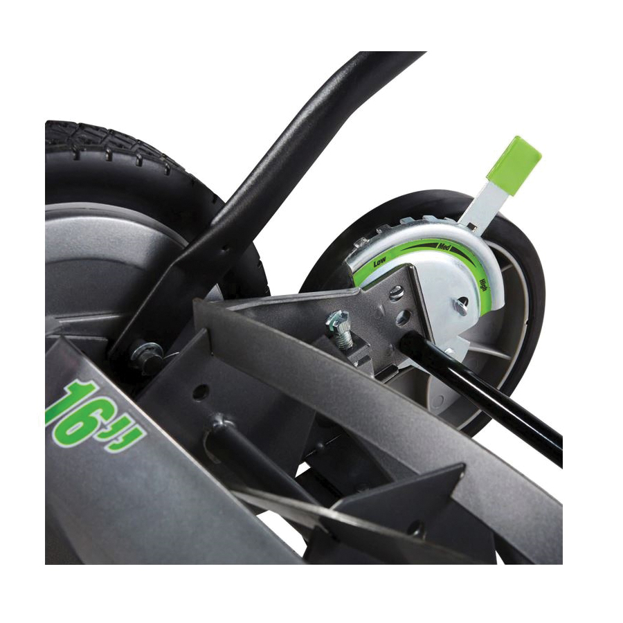 Earthwise 1816-16EW Reel Mower, 16 in W Cutting, 5-Blades - 5