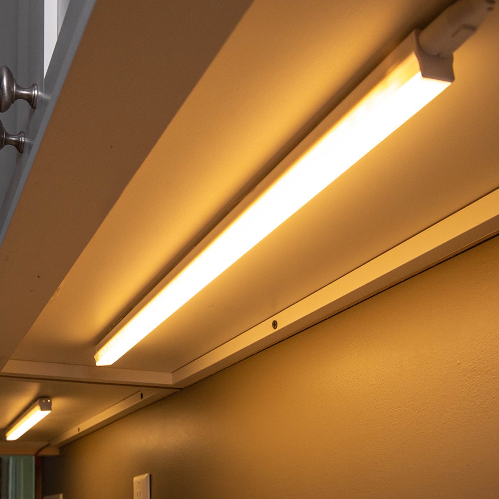 Westek Citro2 Series CTRO2-L22W Under-Cabinet Strip Light, 120 VAC, 9.5 W, LED Lamp, 700 Lumens, 3000 K Color Temp - 2