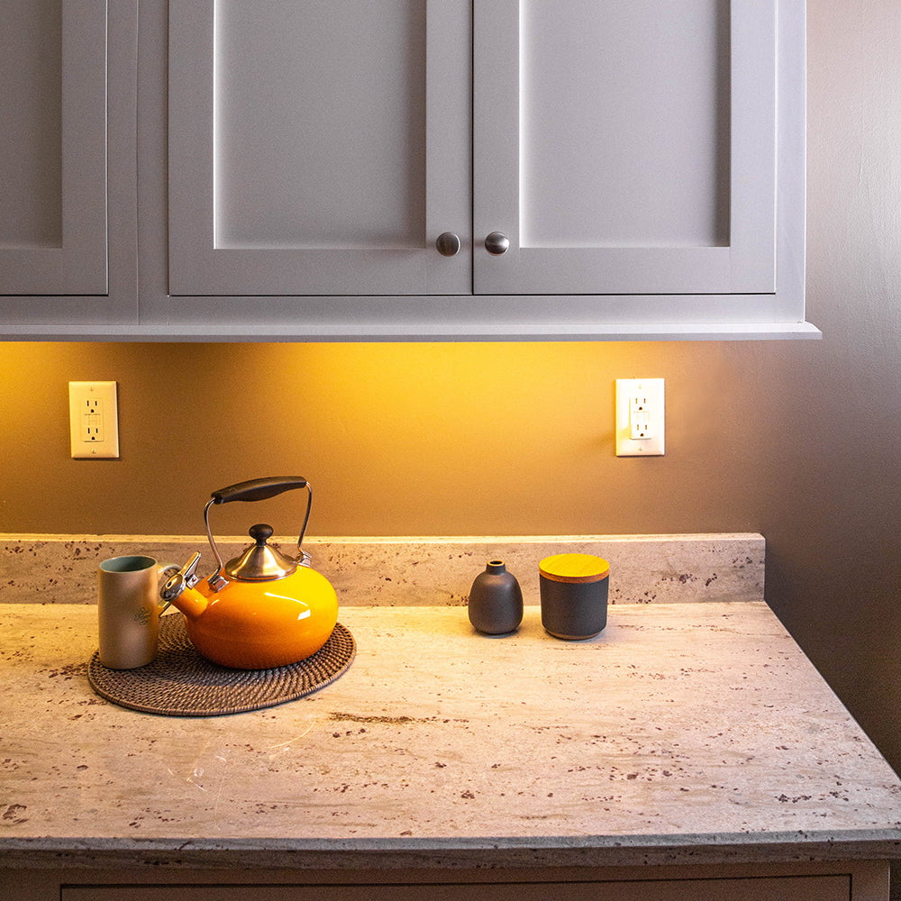 Westek Citro2 Series CTRO2-L22W Under-Cabinet Strip Light, 120 VAC, 9.5 W, LED Lamp, 700 Lumens, 3000 K Color Temp - 4