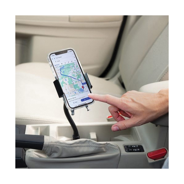 Nite Ize Squeeze Series SUCH-01-R8 Universal Cup Holder Mount, Cup Holder Mounting - 2