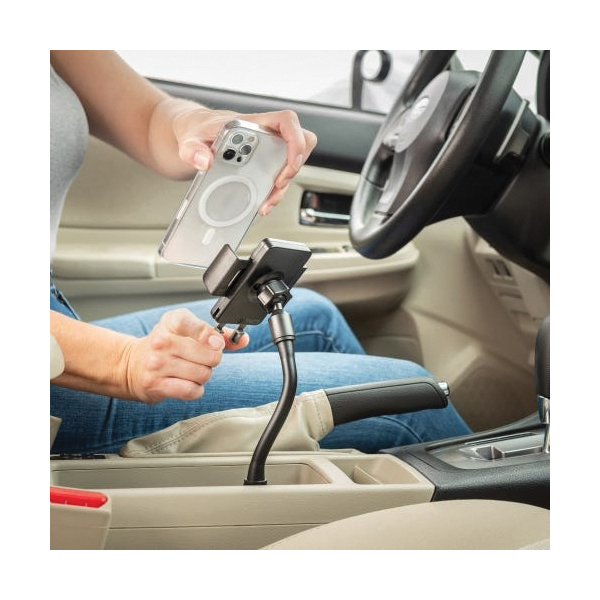 Nite Ize Squeeze Series SUCH-01-R8 Universal Cup Holder Mount, Cup Holder Mounting - 3