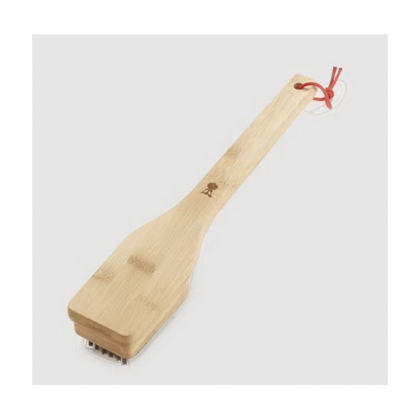 Weber 6275 Grill Brush, 12 in L Brush, Bamboo Handle - 2