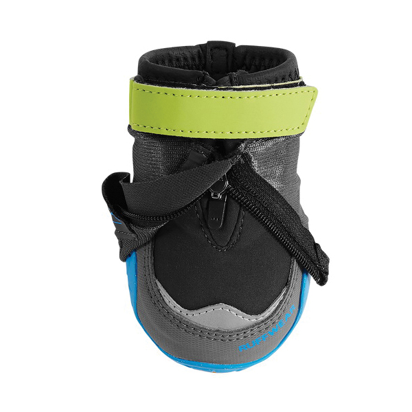 Ruffwear Polar Trex P15302-001175 Winter Dog Boots, 1-3/4 in, Polyester/Spandex, Obsidian Black, Hook and Loop - 4