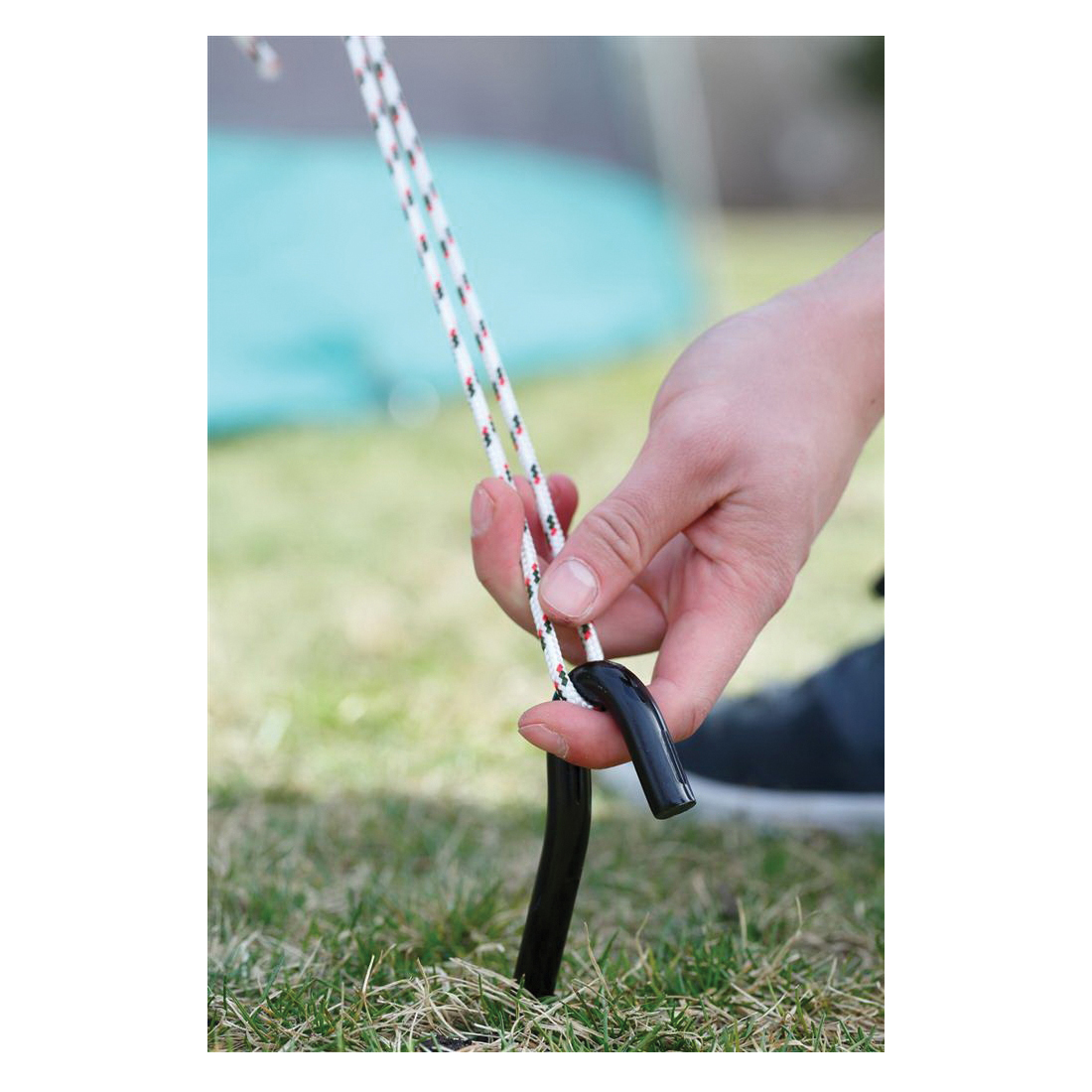 Coghlan's 1865 Heavy-Duty Tent Stake, Steel, Black - 2