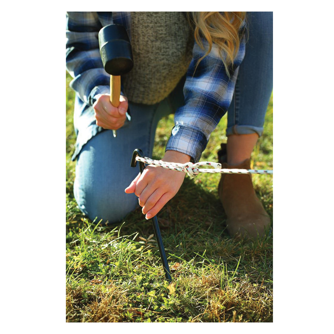 Coghlan's 1865 Heavy-Duty Tent Stake, Steel, Black - 3