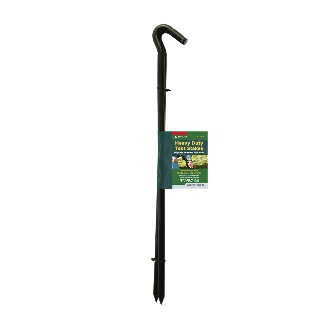 Coghlan's 1865 Heavy-Duty Tent Stake, Steel, Black - 4