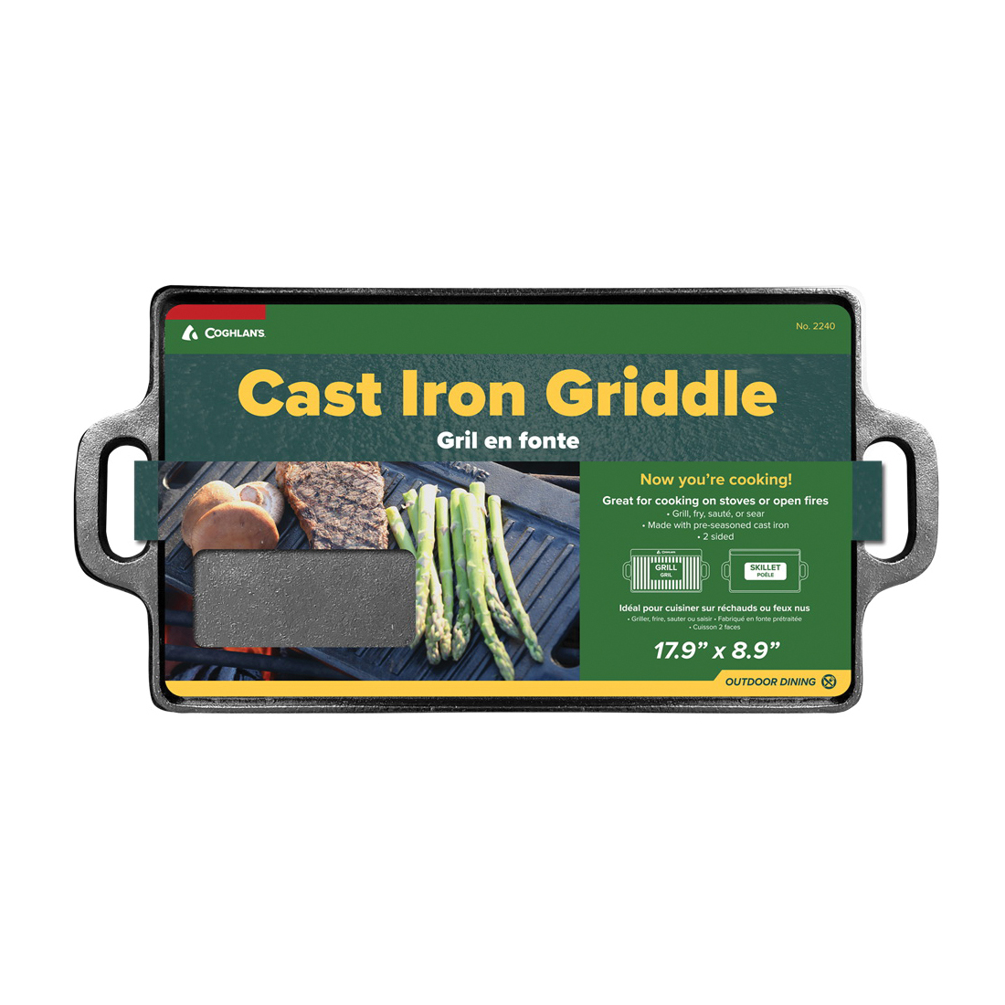Coghlan's 2240 Griddle, Cast Iron - 5