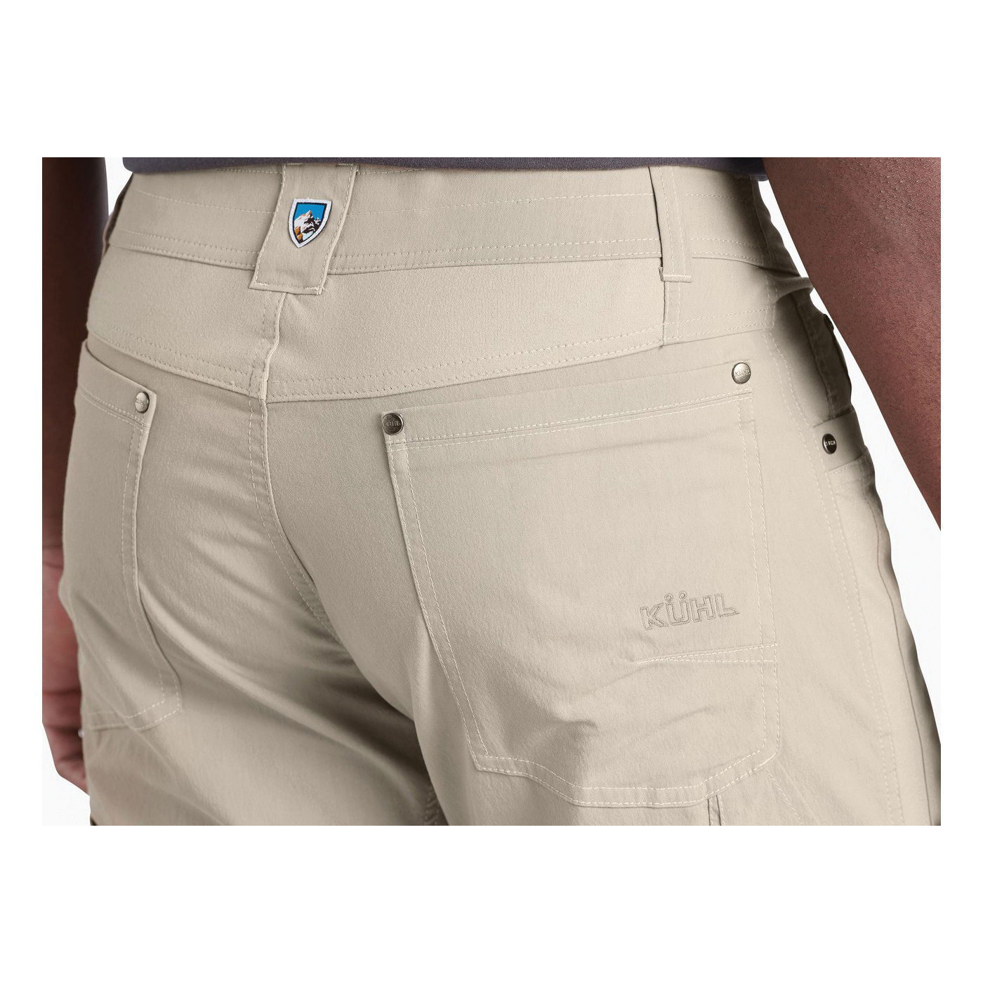 Kuhl RADIKL Series 5068-FOSS-33 Shorts, 33, Cotton/Nylon/Spandex, Fossil - 5