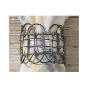 Park Designs Meadowlark 4967-020 Napkin, 18 in L, 18 in W, Gray/White/Yellow - 2