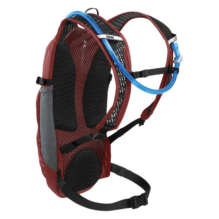 Camelbak Lobo 9 Series CB-2656601000 Hydration Pack, 70 oz Volume, Strap, Cordura, Black/Fired Brick - 3
