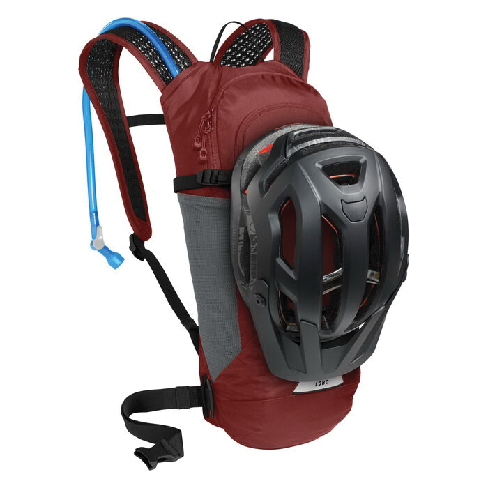 Camelbak Lobo 9 Series CB-2656601000 Hydration Pack, 70 oz Volume, Strap, Cordura, Black/Fired Brick - 5