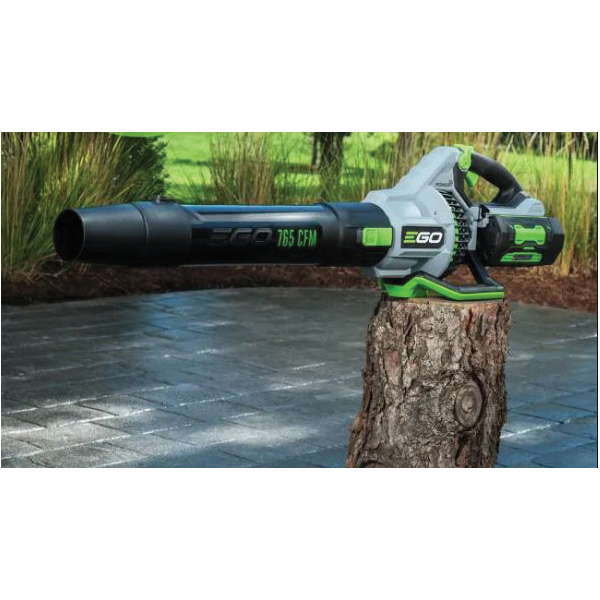 EGO LB7654 Cordless Electric Leaf Blower Kit, 5 Ah, 56 V Battery, ARC Lithium Battery, 765 cfm Air, Black - 1