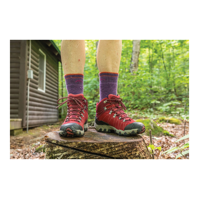 Darn Tough Hiker Series 1907-TAUPE-M Hiking Boot Socks, Women's, M, Lycra Spandex/Merino Wool/Nylon, Taupe - 3