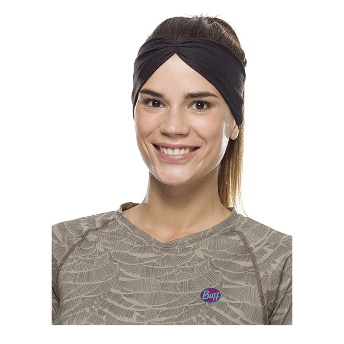 Buff CoolNet UV Series 122724.999 Ultra-Lightweight Headband, Elastane/Polyester/Silicone, Black - 3