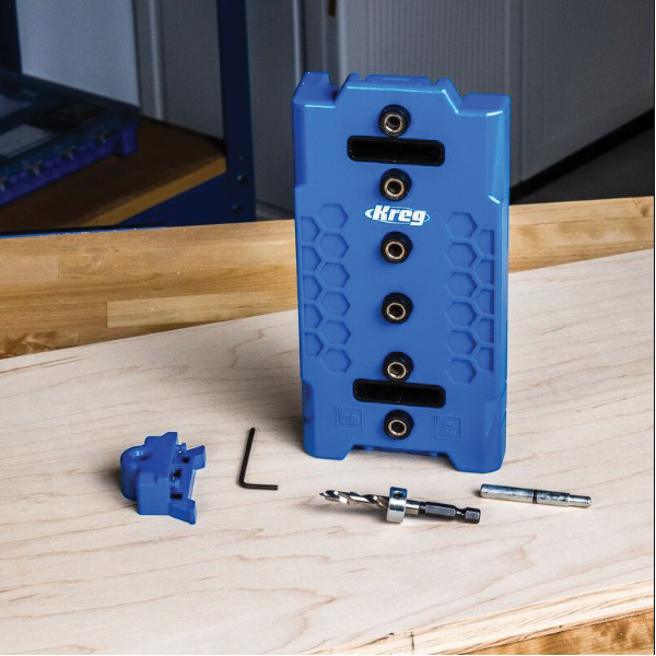Kreg KMA3225 Shelf Pin Jig, 6-Guide Hole - 3
