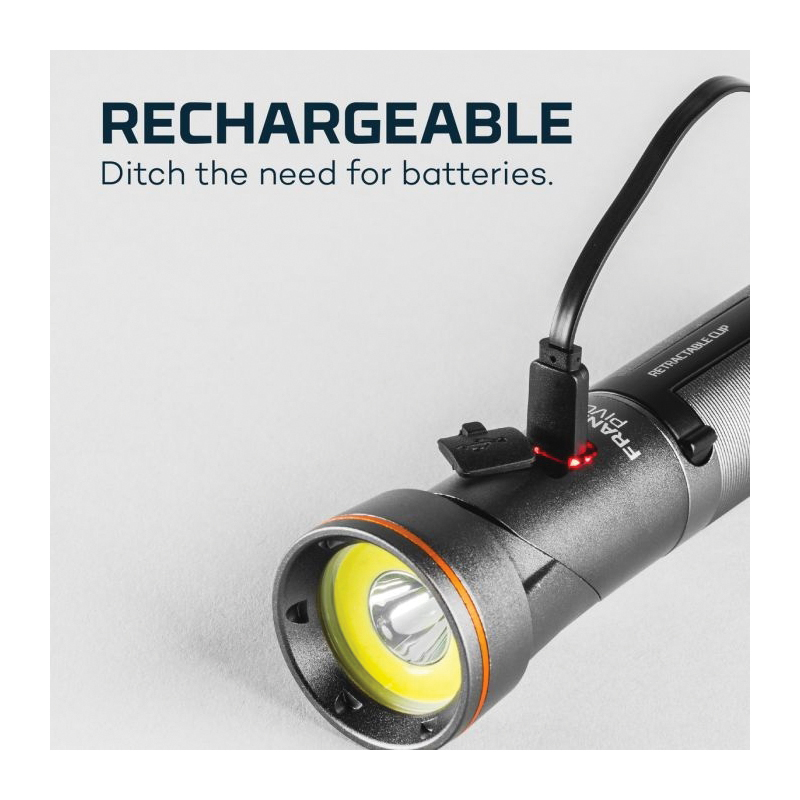 Nebo FRANKLIN PIVOT NEB-WLT-0023 Dual Work Light and Spot Light, 2200 mAh, Lithium-Ion Battery, LED Lamp, 300 Lumens - 3