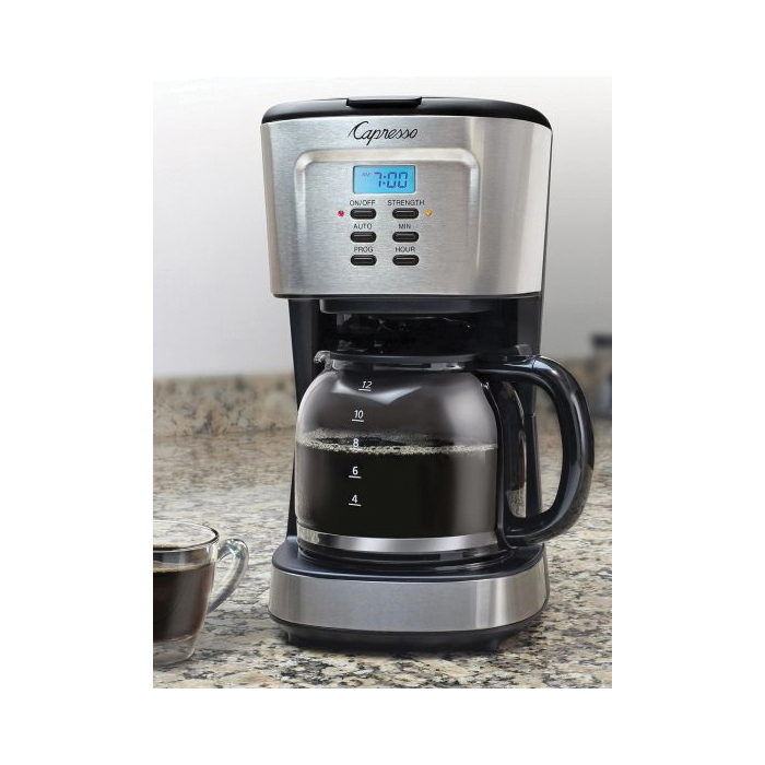 Capresso 416.05 Coffee Maker, 60 oz Capacity, 900 W, Stainless Steel - 2