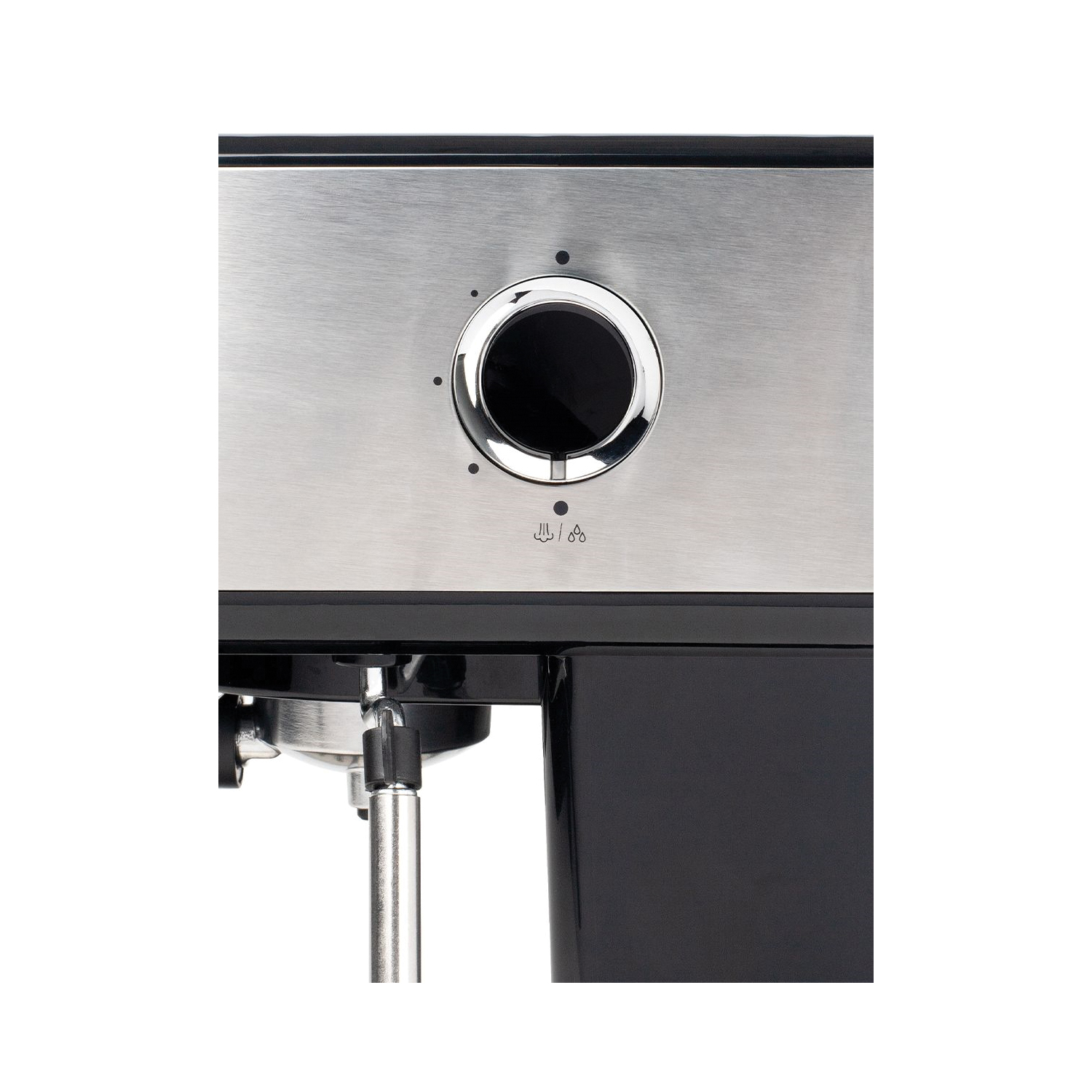Capresso Cafe TS 129.05 Espresso Machine, 1100 W, Knob Control, Stainless Steel, Black/Stainless Steel - 3