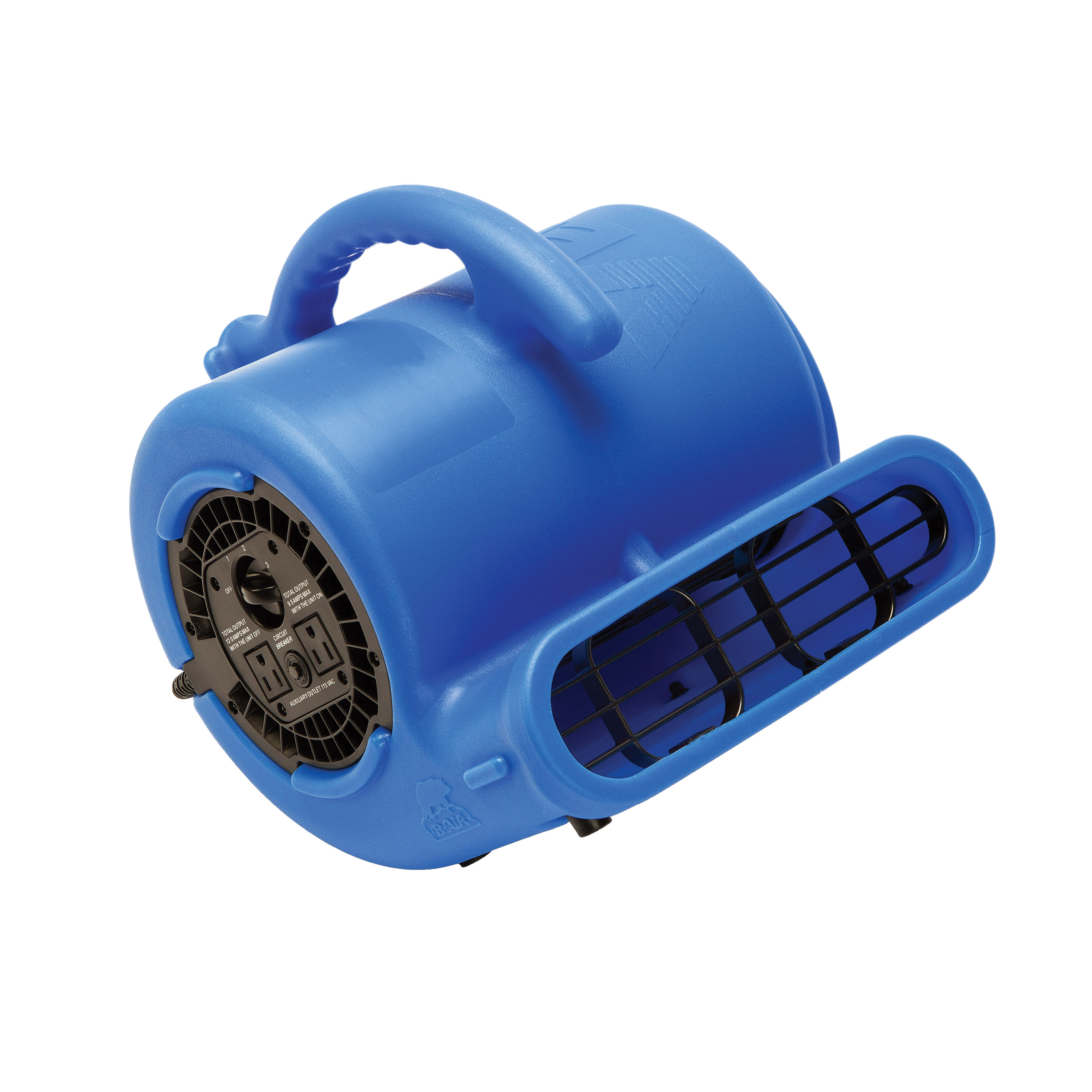 B-AiR BA-VP-25-BL Air Mover, 115 V, 1/4 hp Motor, 900 cfm Air, Blue - 2