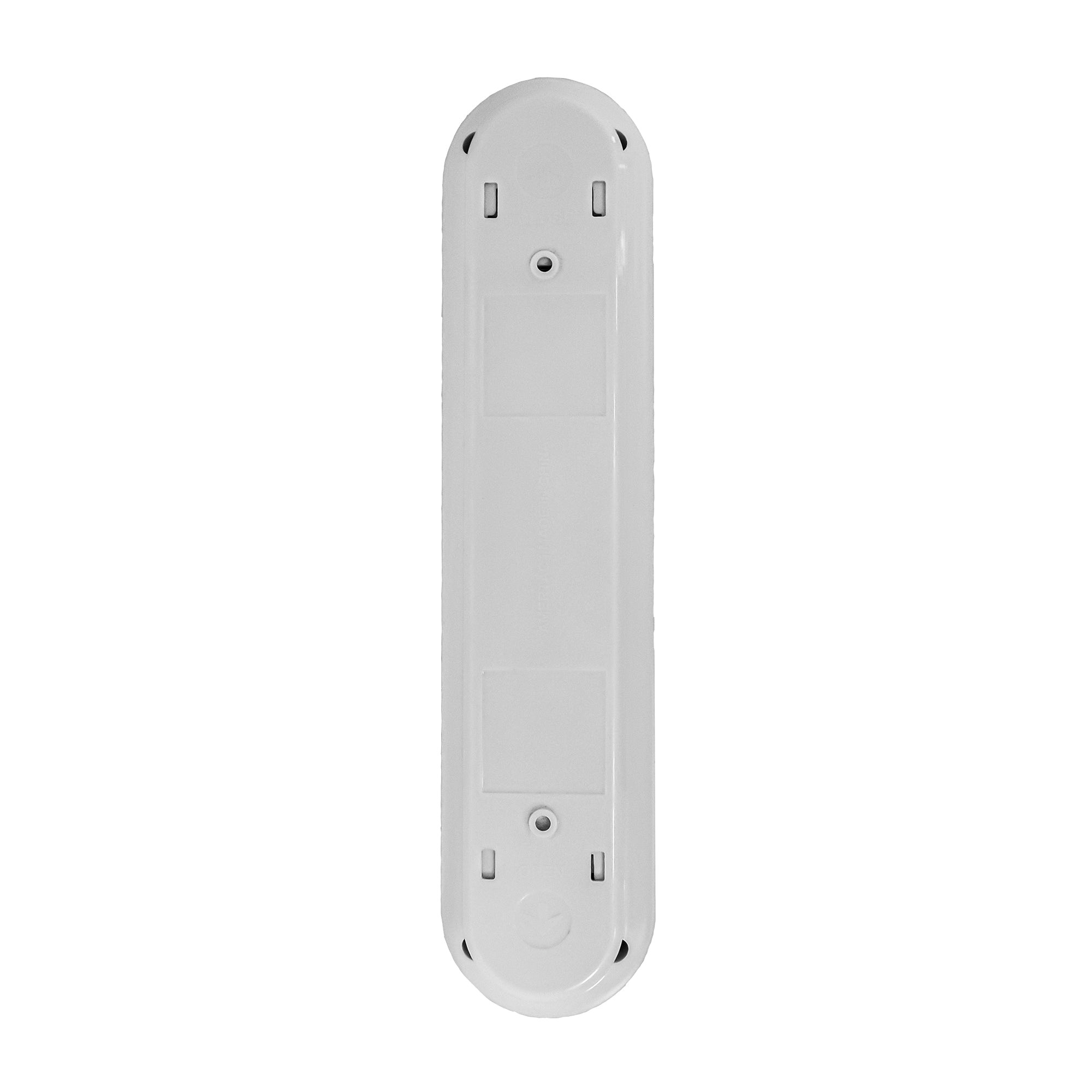 Westek BL-BUTN-W Compact Bar Light, AA Battery, LED Lamp, 120 Lumens, 3000 K Color Temp, White - 2