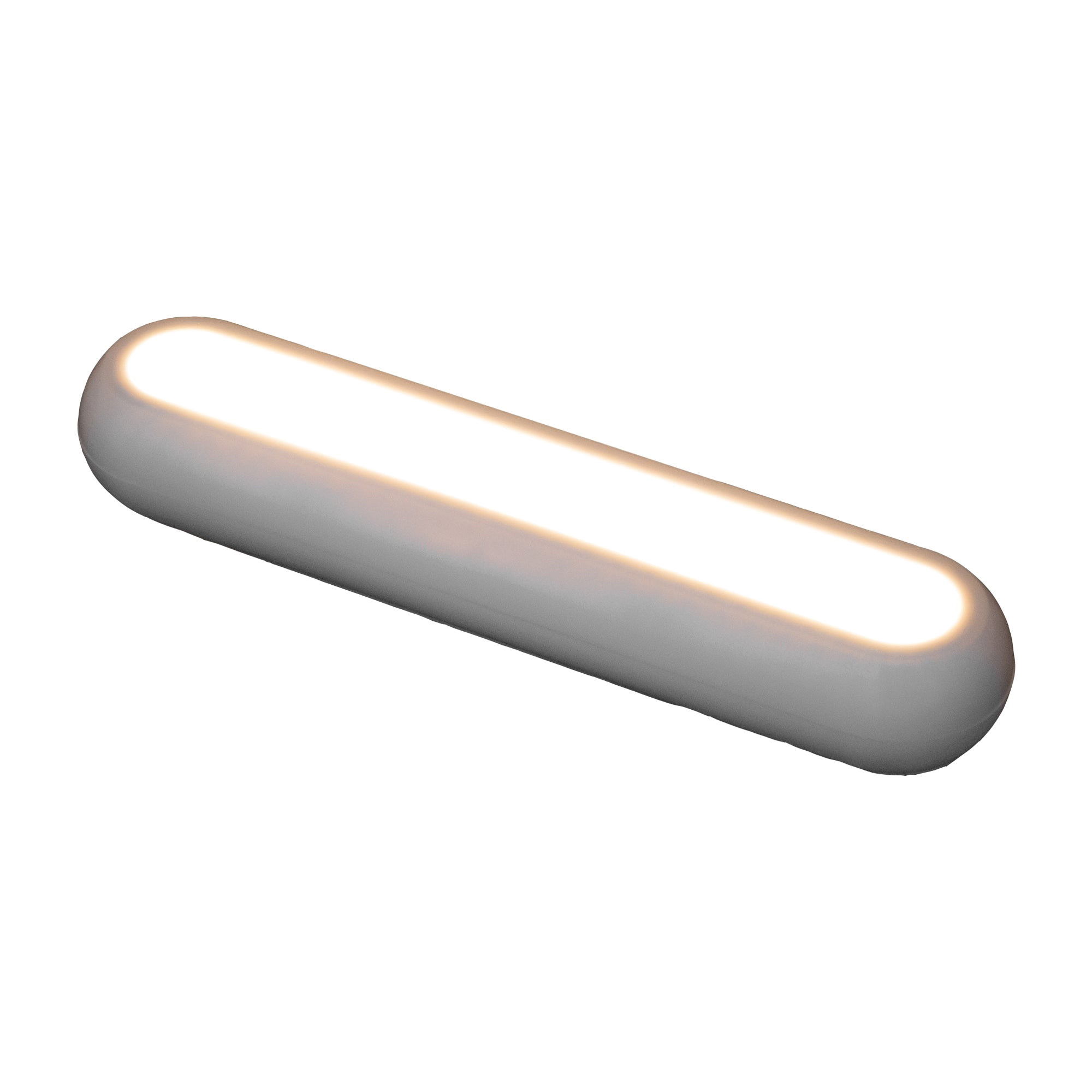 Westek BL-BUTN-W Compact Bar Light, AA Battery, LED Lamp, 120 Lumens, 3000 K Color Temp, White - 3