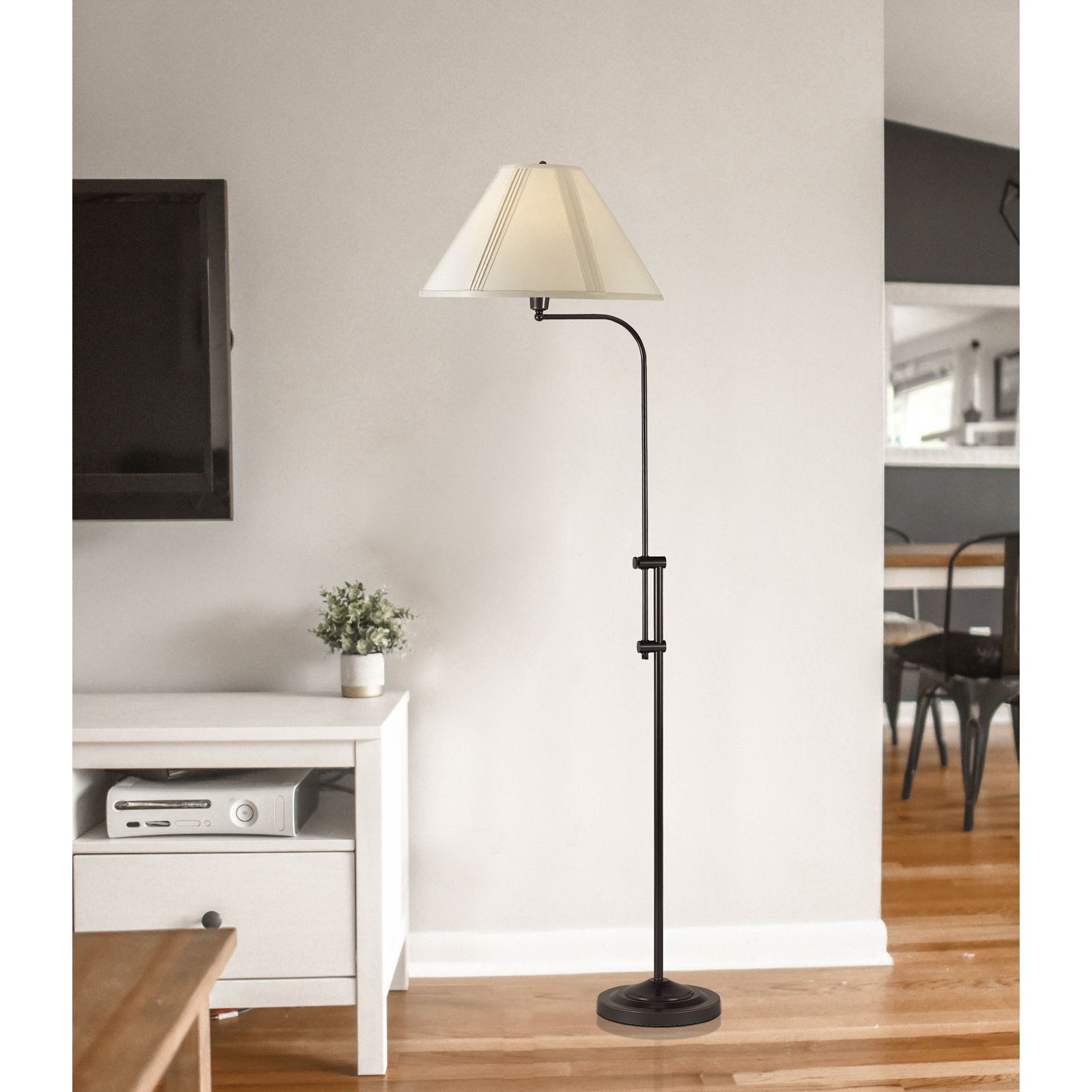 CAL BO-216-DB Floor Lamp, 1-Lamp, Metal, Dark Bronze - 2