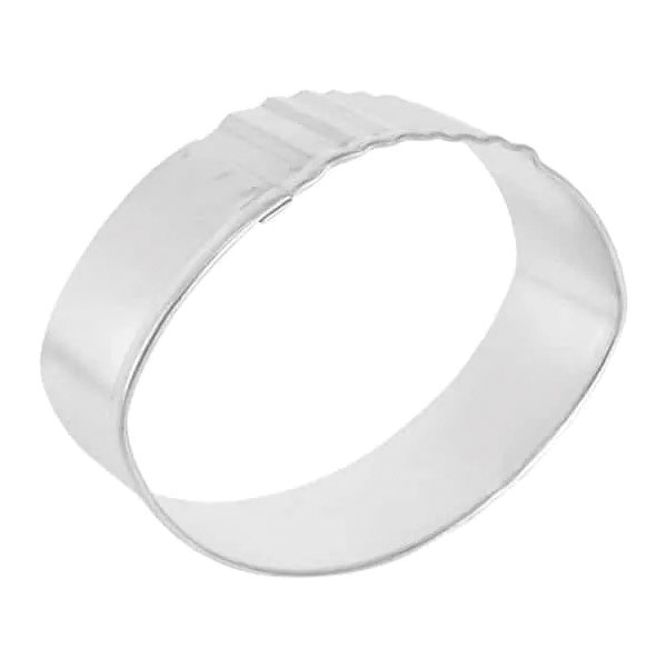 R&M 1395 Cookie Cutter, Steel, 3-1/2 x 2-1/2 x 1 in Dimensions - 2