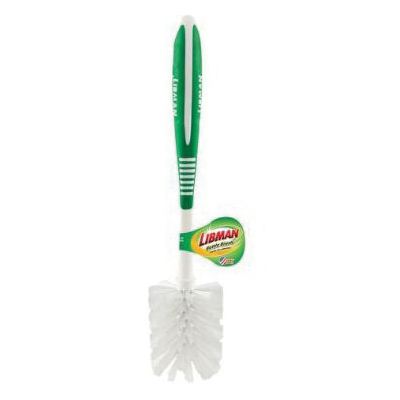 Libman 1352 Bottle Brush, 12 in L x 2.3 in W Trim, Ergonomic Handle - 2