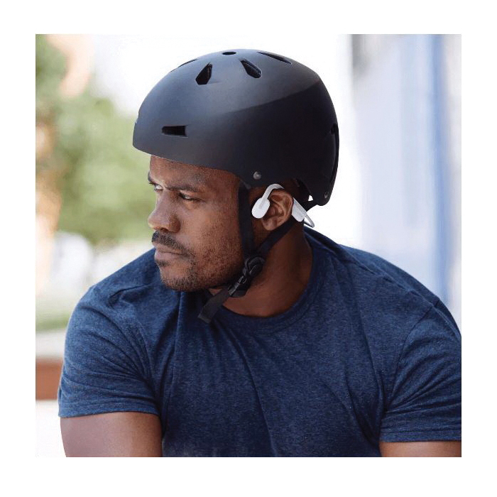 Aftershokz OpenMove Series S661STWTUS Headphone, 20 Hz to 20 KHz, 5.1 Bluetooth, Lithium Polymer Battery, White - 5
