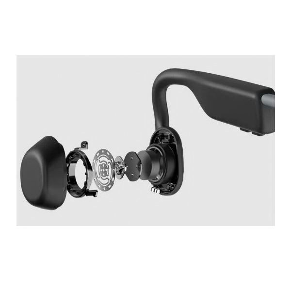 Aftershokz OpenMove Series S661STGYUS Headphone, 20 Hz to 20 KHz, 5.1 Bluetooth, Lithium Polymer Battery, Gray - 3