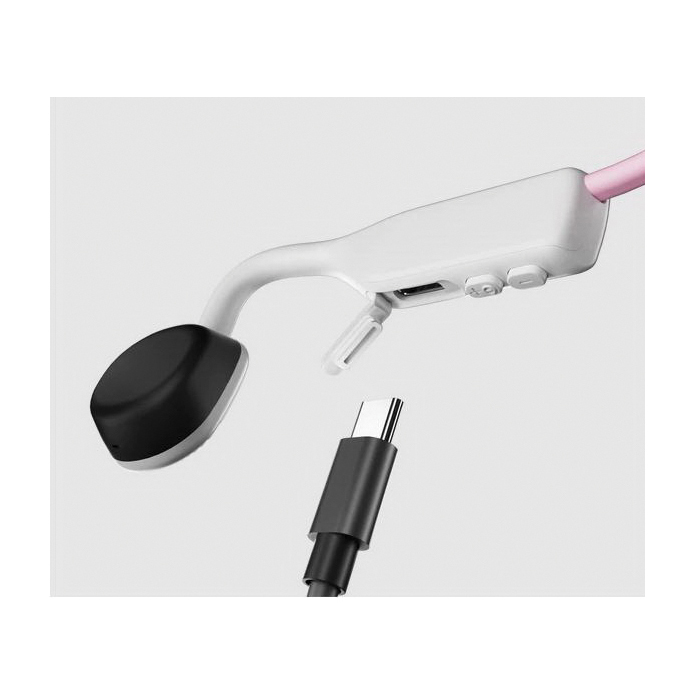 Aftershokz OpenMove Series S661STPKUS Headphone, 20 Hz to 20 KHz, 5.1 Bluetooth, Lithium Polymer Battery, Pink - 4