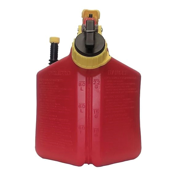 SUREcan SUR2SFG2 Safety Can, 2.2 gal, HDPE, Red - 5