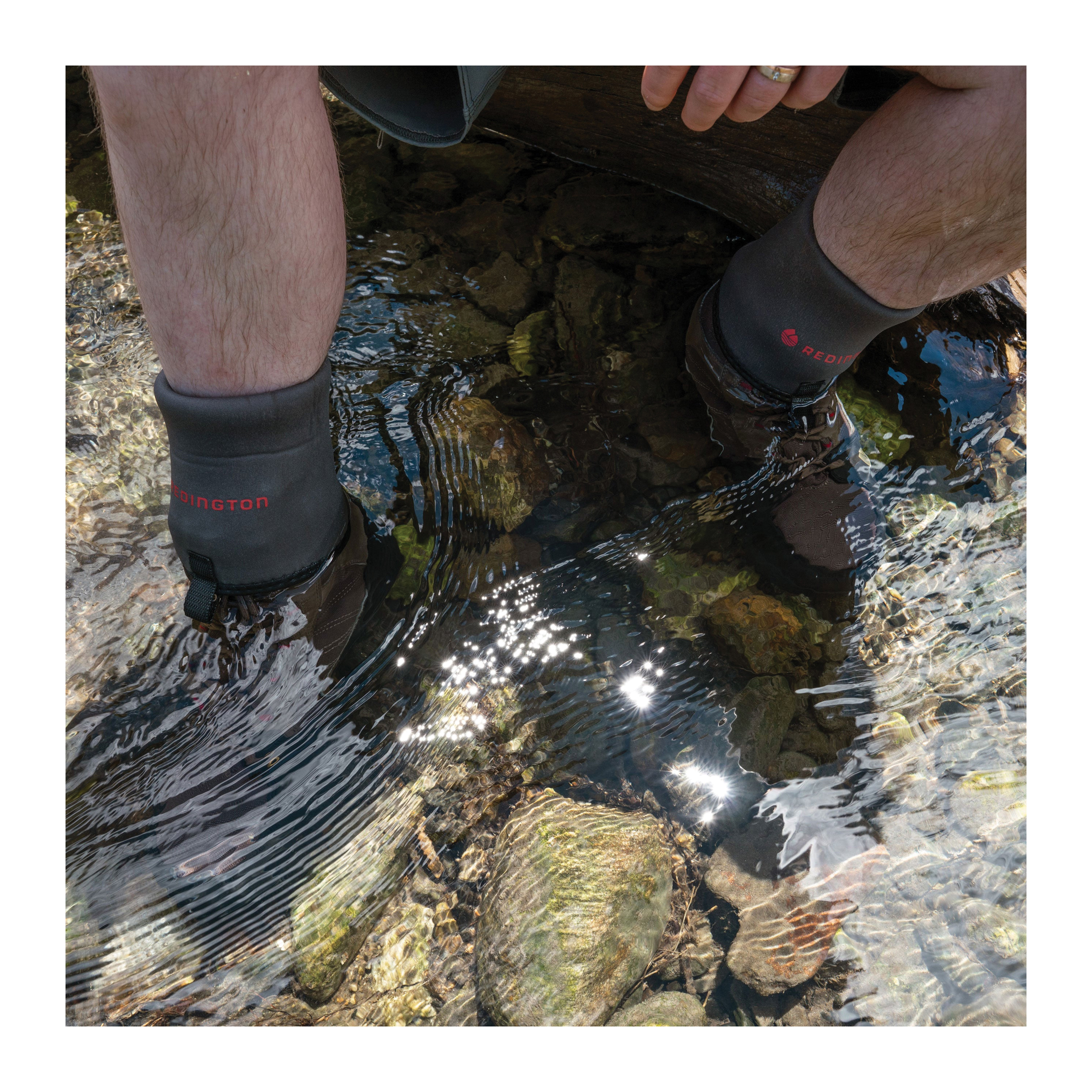 Redington 5-WA01094103 Wet Wading Socks, Men's, 12 to 13, Neoprene, Graphite - 2