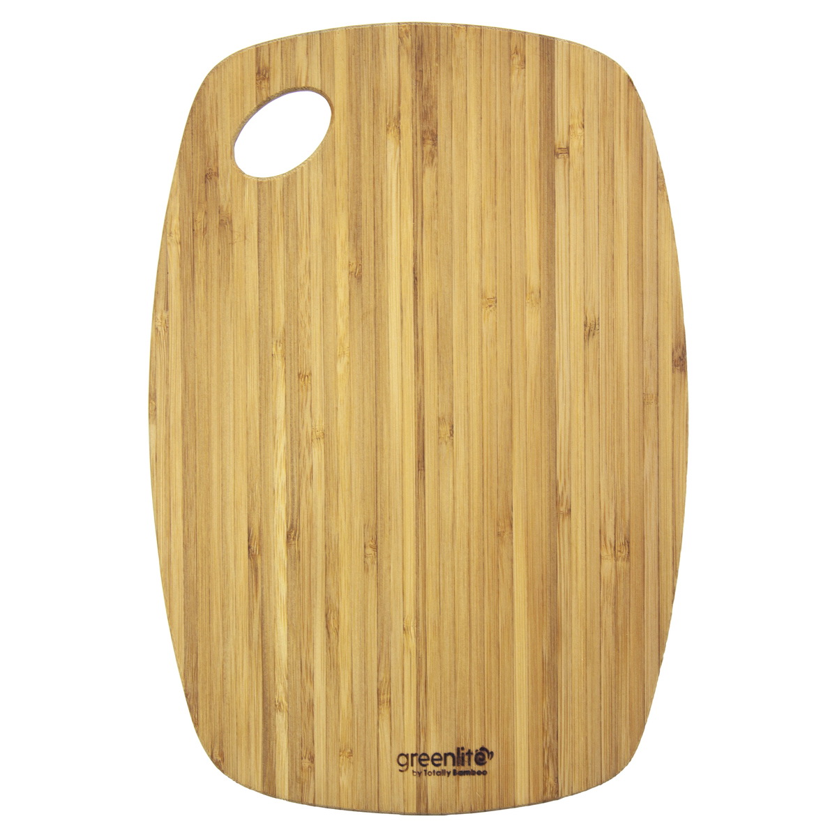 Totally Bamboo GreenLite Jet Series 20-2222 Medium Cutting Board, 13-1/2 in L, 9 in W, 3/8 in Thick, Moso Bamboo - 2